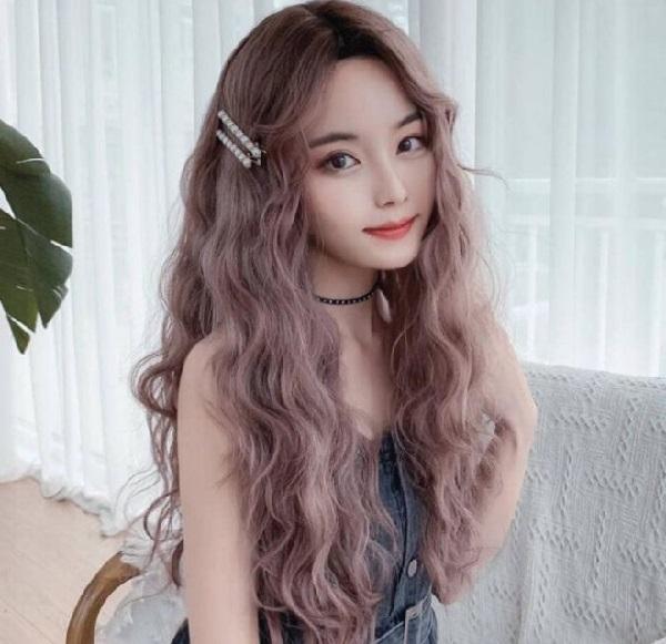 Mẫu tóc sau khi sử dụng thuốc uốn lạnh Collagen Lusix
