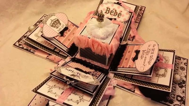 Hộp exploding box tham khảo