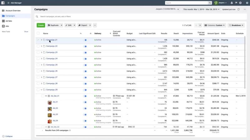 Facebook Ads Manager – Quản lý quảng cáo