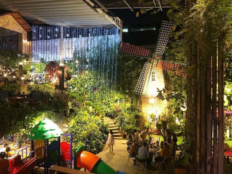 Một màu xanh mát như chốn bồng tiên