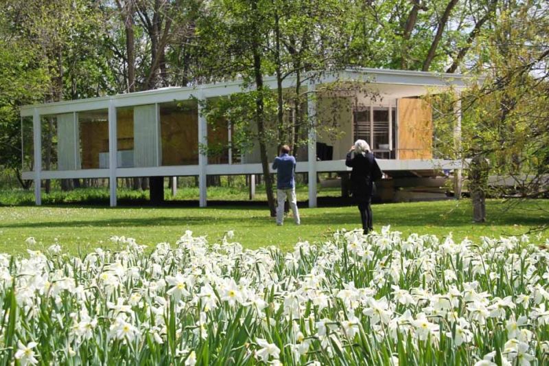 Farnsworth House ở Plano