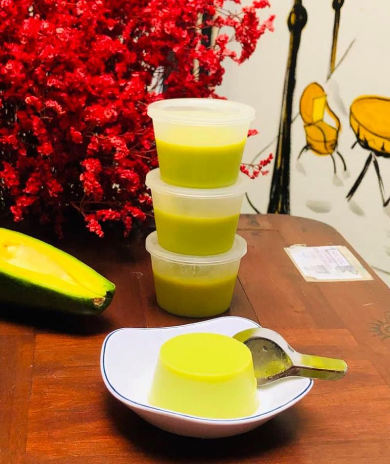 Flan bơ Cần Thơ