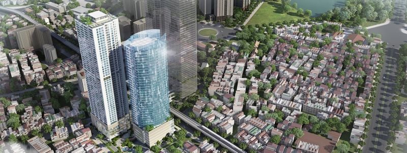 Phối cảnh dự án FLC Twin Towers