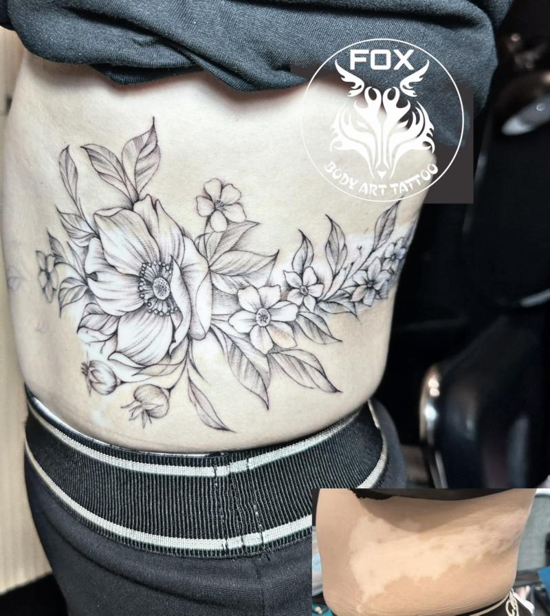 Fox Bady Art Tatoo (Nunu Lê)