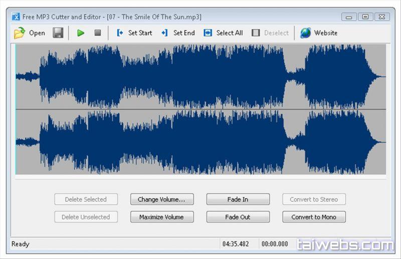 Free MP3 Cutter And Editor