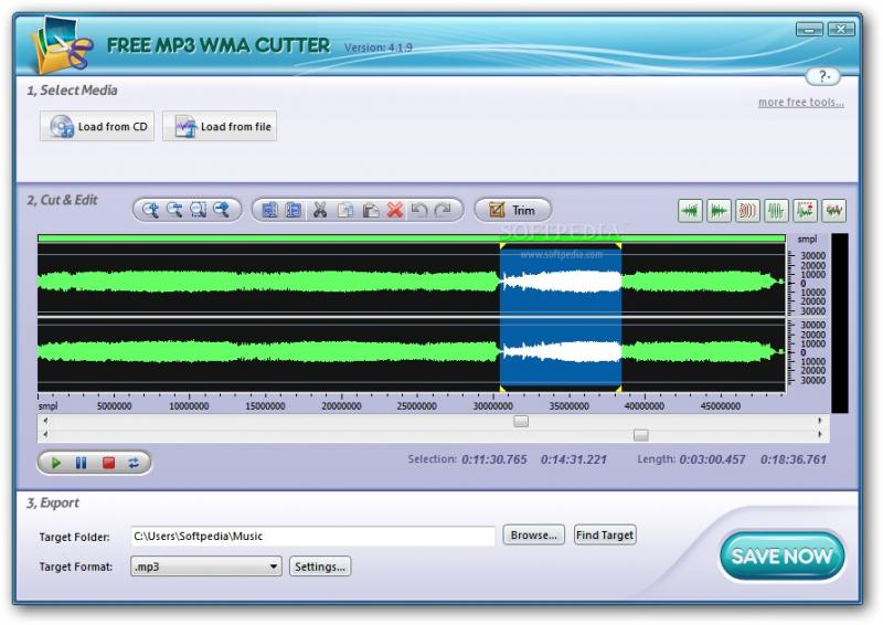 Free MP3 WMA Cutter