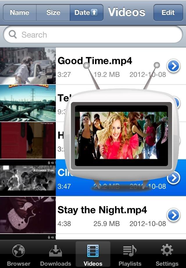 Ứng dụng cho phép vừa xem vừa tải video