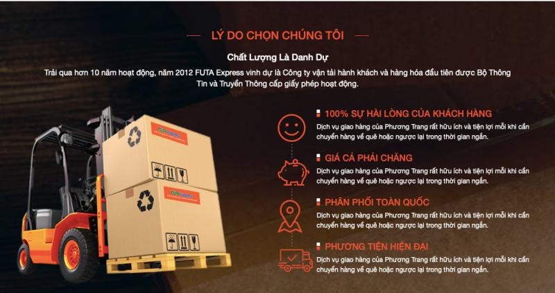 Tại sao nên chọn FUTA Express?