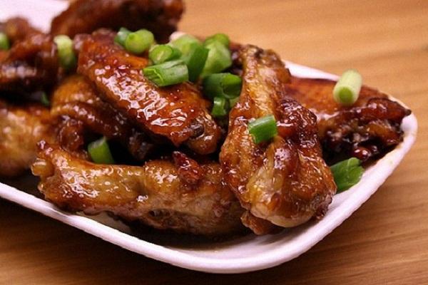 Gà chiên xì dầu