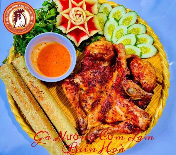 Gà Nướng Cơm Lam - Biên Hoà