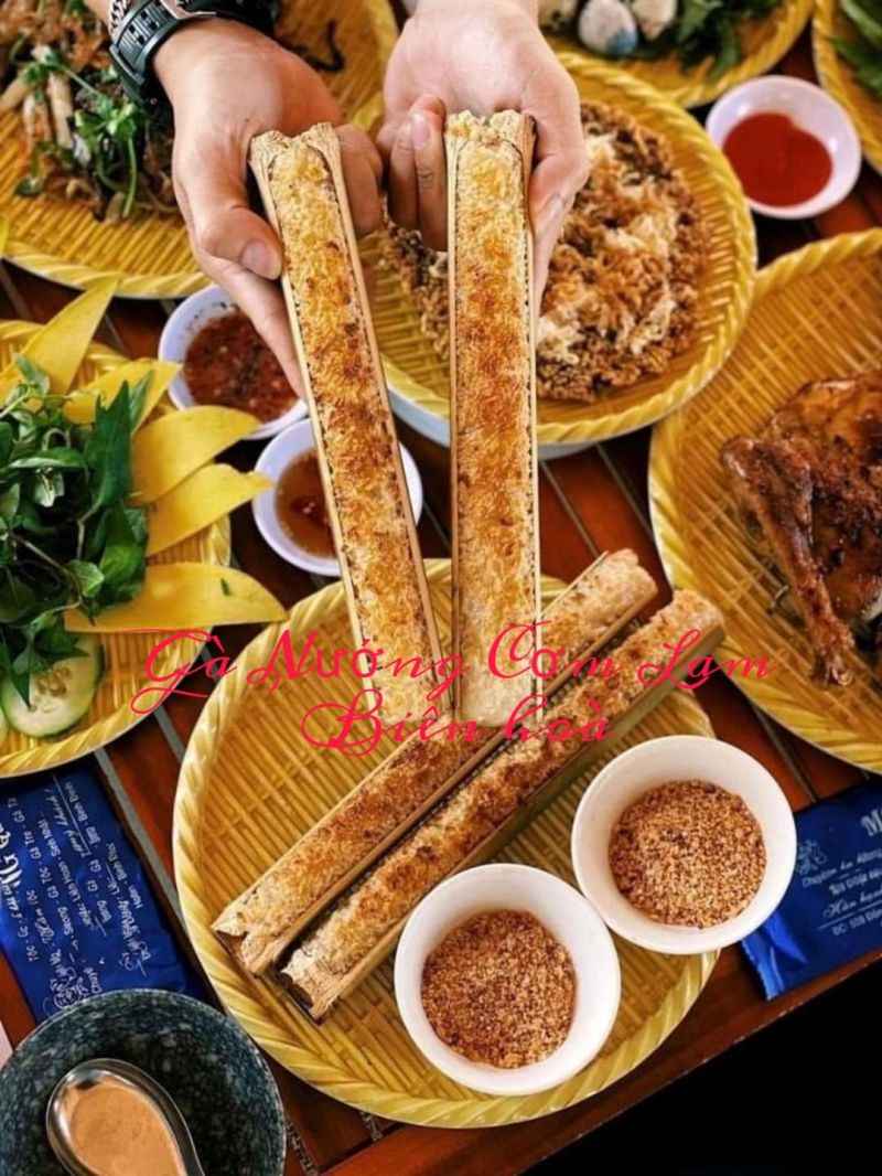 Gà Nướng Cơm Lam - Biên Hoà