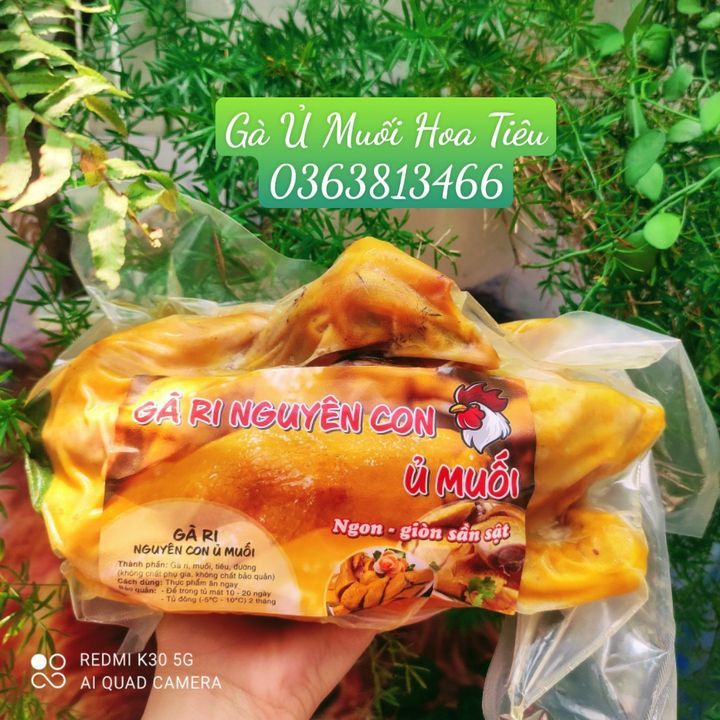 Gà Ủ Muối Hoa Tiêu - Thực phẩm an toàn