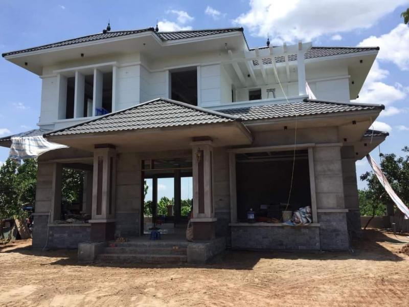 Công trình do Gạch Ngói Nội Thất Chiến Vời thi công