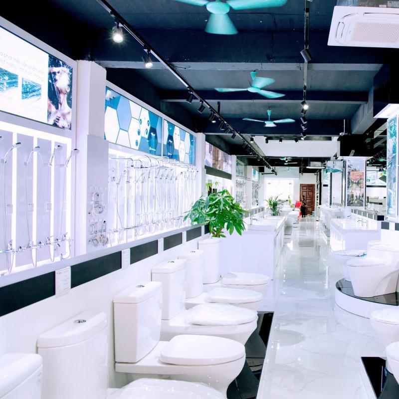 Gạch ốp lát, thiết bị vệ sinh giá rẻ Thành Tín