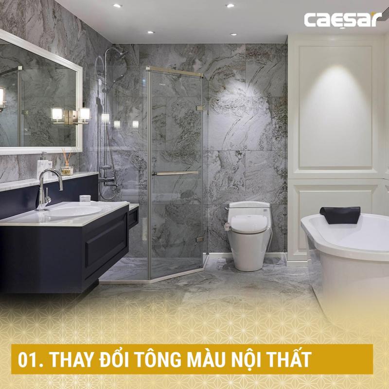 Gạch ốp lát, thiết bị vệ sinh giá rẻ Thành Tín