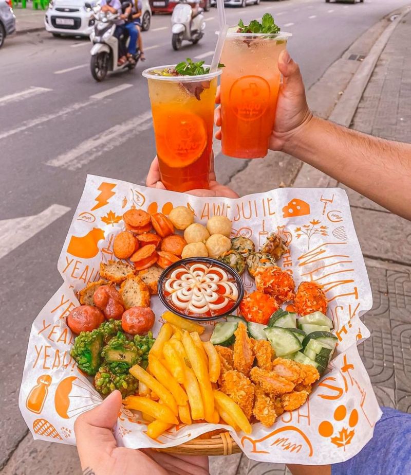 Mẹt ăn vặt GAGU