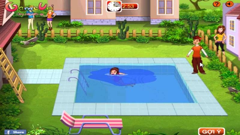 Hình ảnh trong game Chọc phá cô hàng xóm