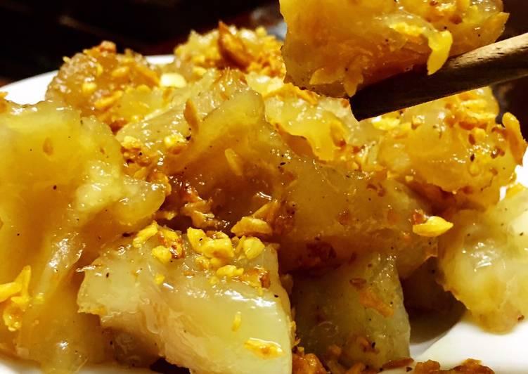 Gân bò cháy tỏi