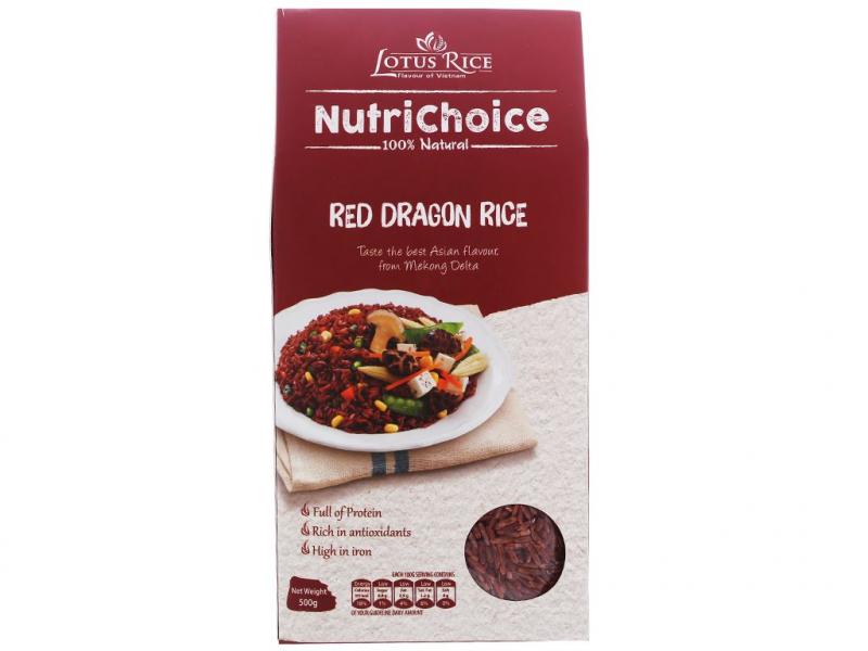 Gạo lứt đỏ Nutrichoice Huyết Rồng
