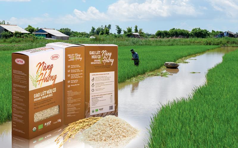 Gạo lứt đỏ hữu cơ Nàng Hương