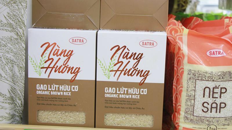 Gạo lứt đỏ hữu cơ Nàng Hương