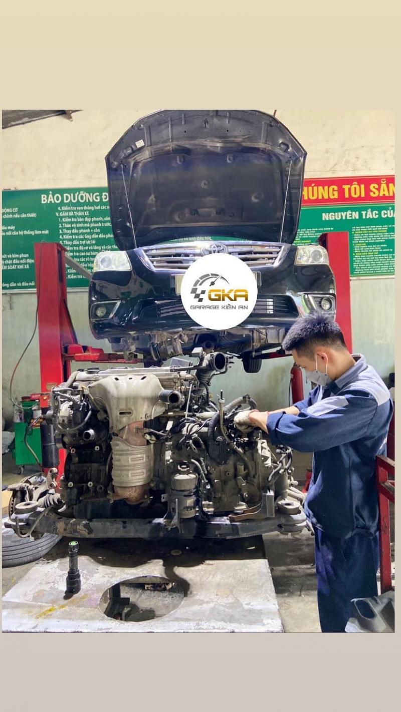 Garage ô tô Kiến An