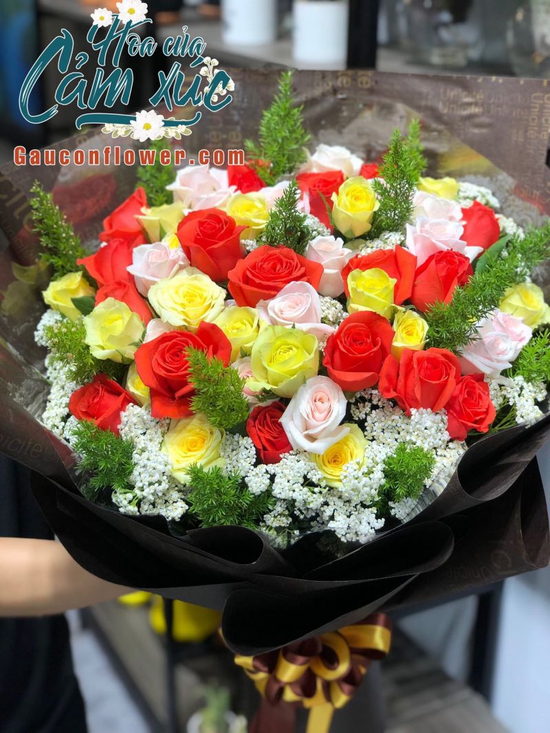 Gấu Con Flower
