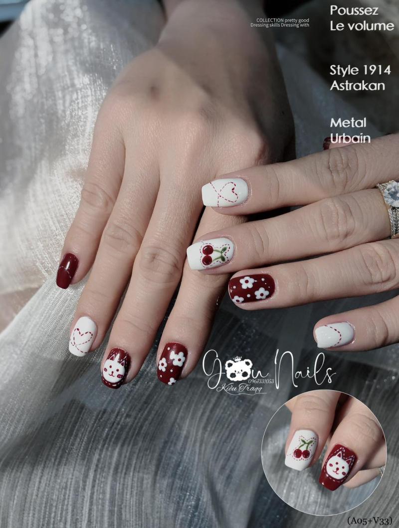 Gấu Nails luôn sẳn sàng tư vấn các kiểu nail khác nhau sao cho khách hàng có thể lựa chọn ra mẫu nail phù hợp nhất với phong cách của bản thân