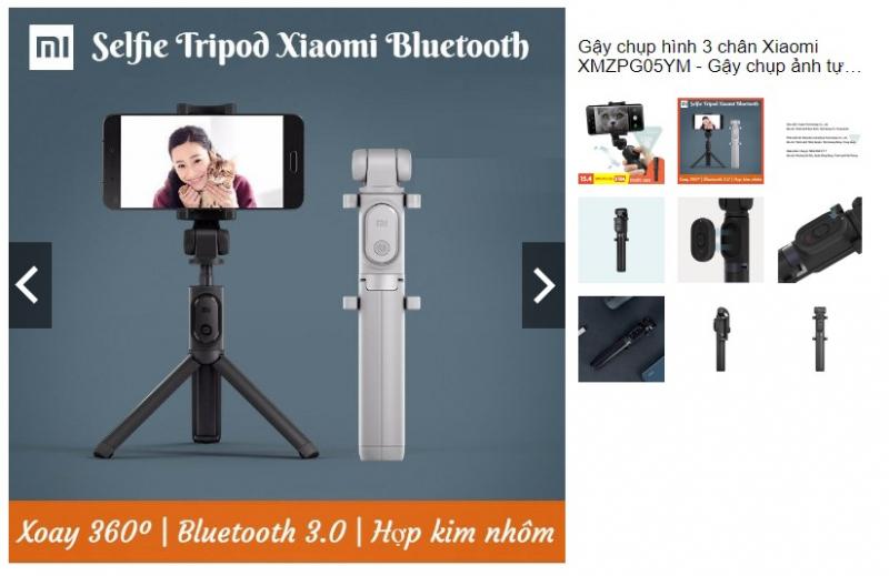 Gậy chụp ảnh tự sướng  Xiaomi XMZPG05YM