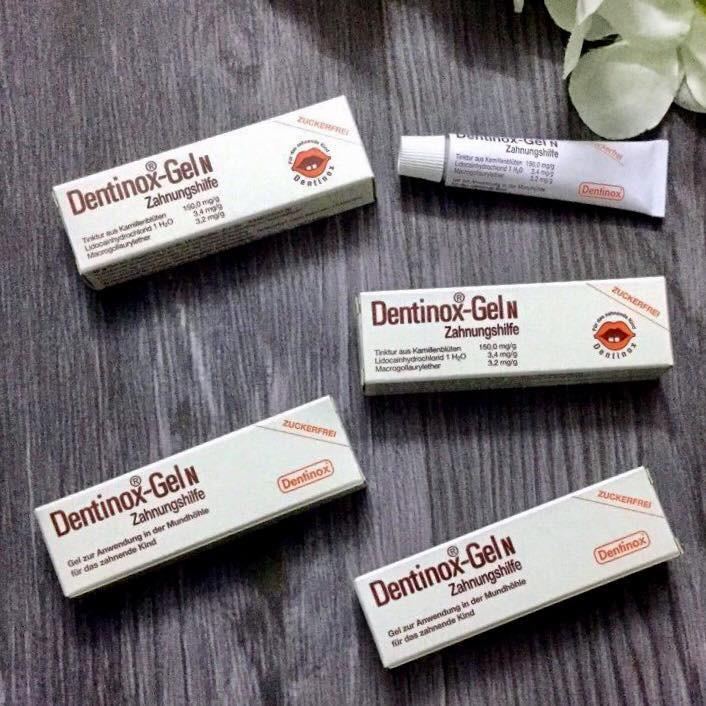 Gel bôi giảm đau cho bé khi mọc răng Dentinox- Gel N