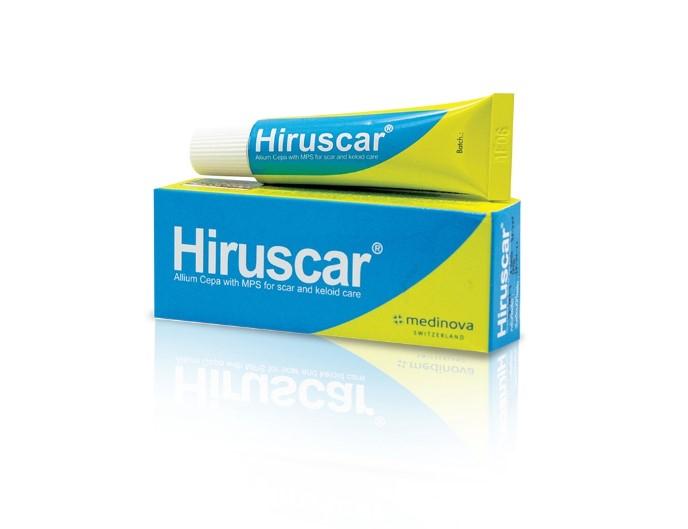 Gel cải thiện sẹo vừa, sẹo lõm, sẹo thâm Hiruscar