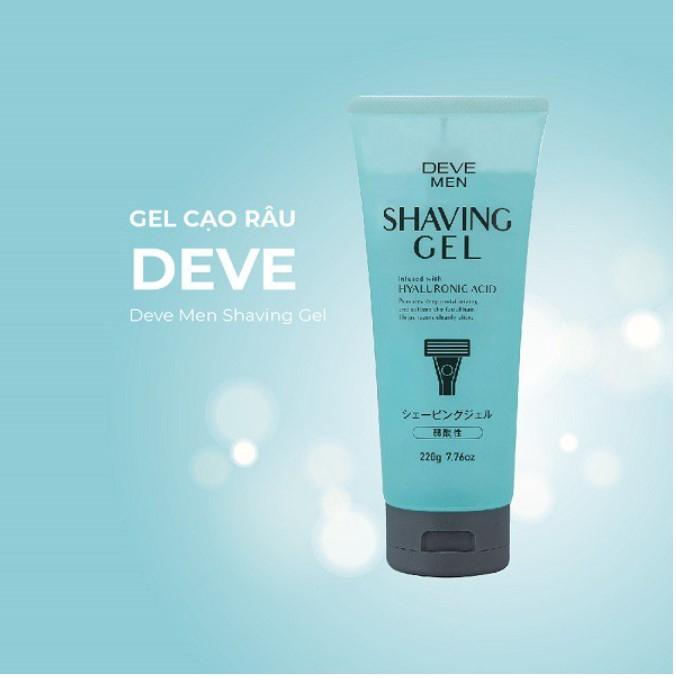Gel cạo râu Deve Men Shaving Gel