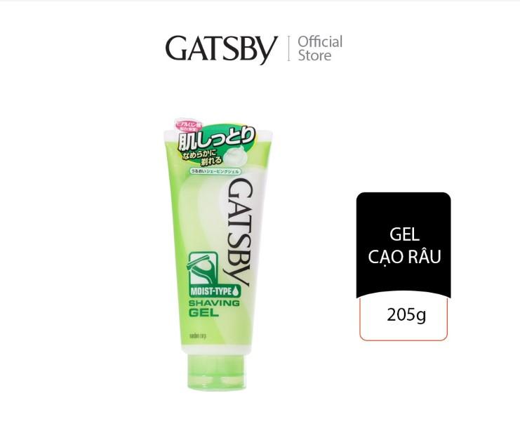 Gel cạo râu dưỡng ẩm Gatsby Shaving Gel N Moist-Type