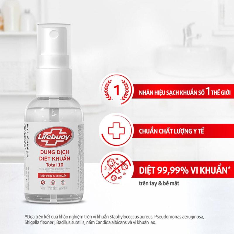 Gel diệt khuẩn tay Lifebuoy Total10