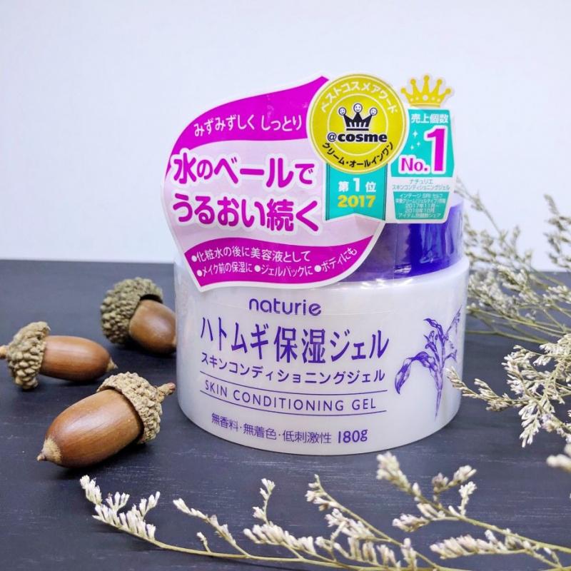Gel dưỡng da Naturie Hatomugi Skin Conditioning chiết xuất từ hạt cây ý dĩ 180g