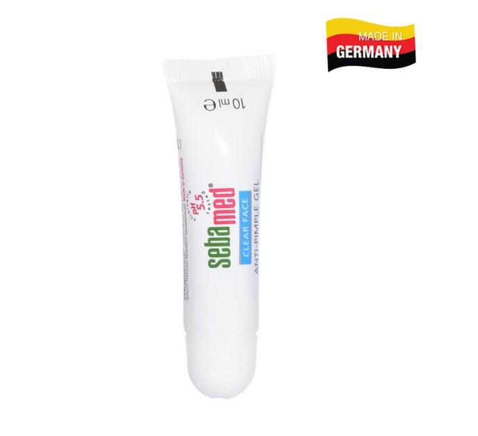 Gel hỗ trợ trị mụn kháng khuẩn và làm dịu da pH5.5 Sebamed Clear Face Anti-Pimple Gel