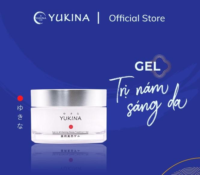 Gel nám Yukina Whitening Deep Treatment Gel