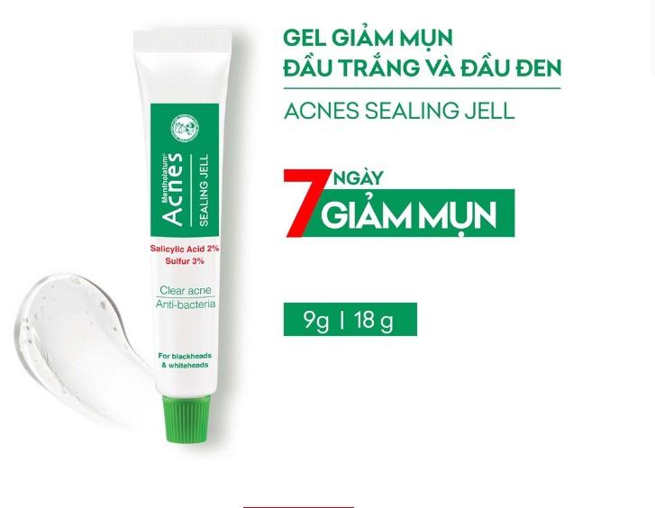Gel ngừa mụn kháng khuẩn Acnes Sealing Jell