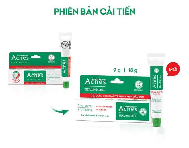 Gel ngừa mụn kháng khuẩn Acnes Sealing Jell