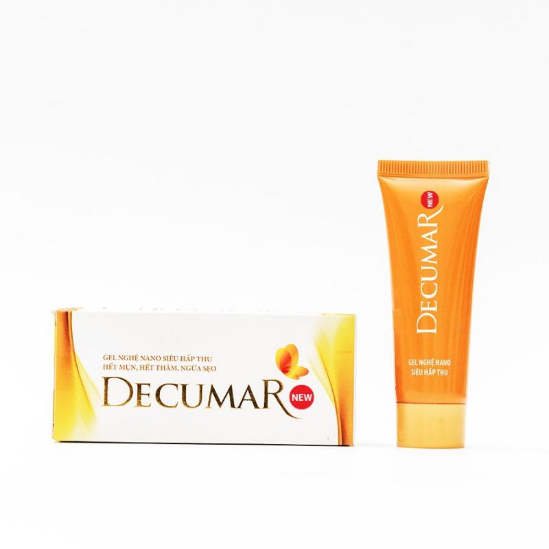 Gel ngừa mụn sáng da Decumar New Nano nghệ