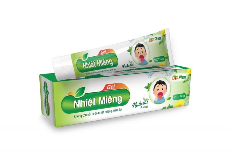 Gel nhiệt miệng DTAPhar