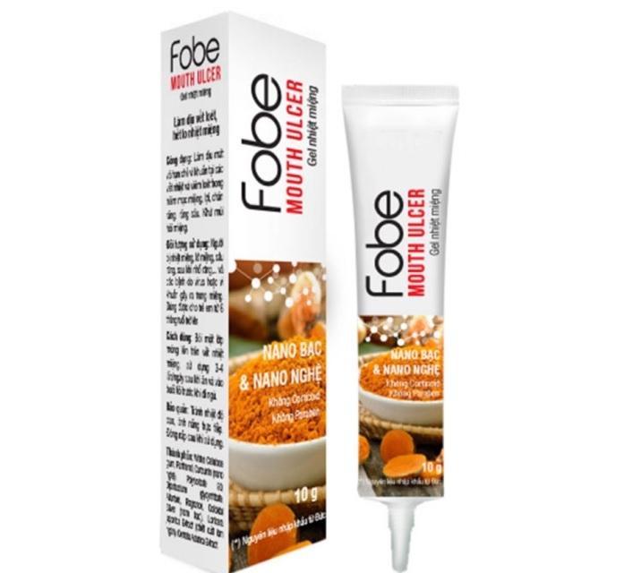 Gel nhiệt miệng Fobe Mouth Ulcer