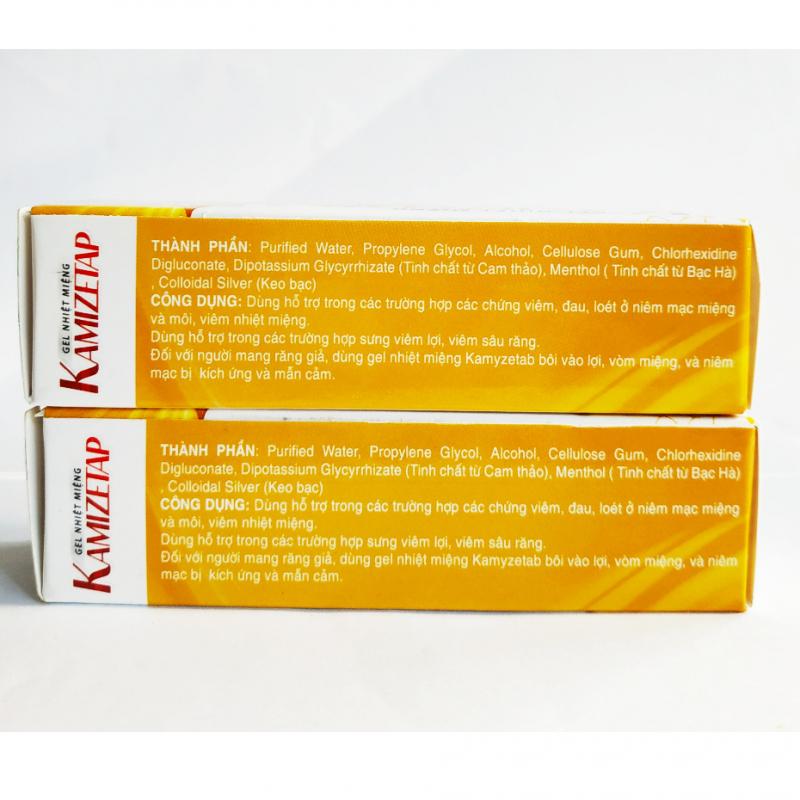 Gel nhiệt miệng Kamizetap