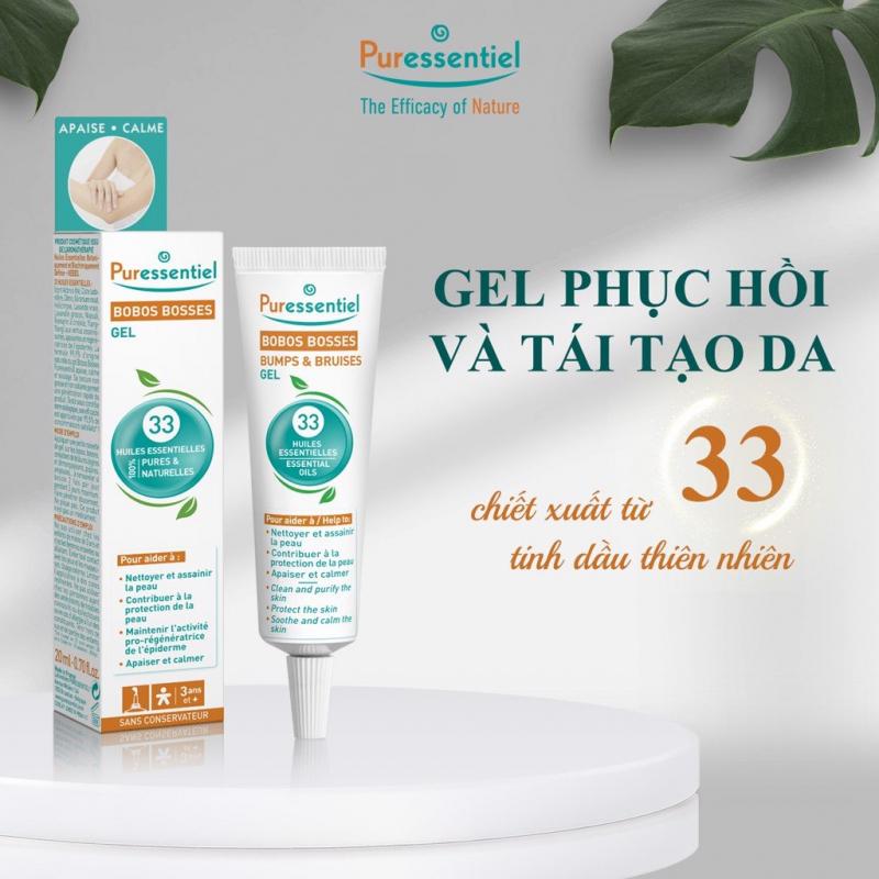 Gel phục hồi và tái tạo da Puressentiel