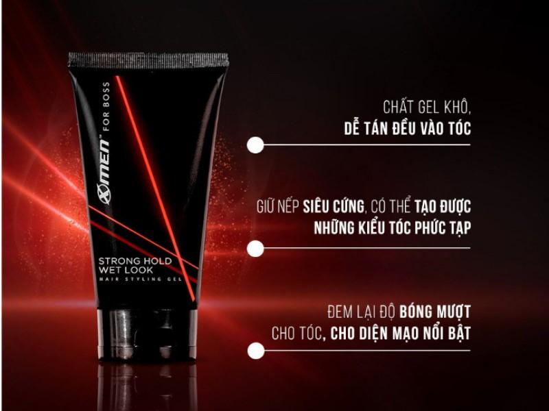 Gel X-men For Boss Strong Hold Wet Look