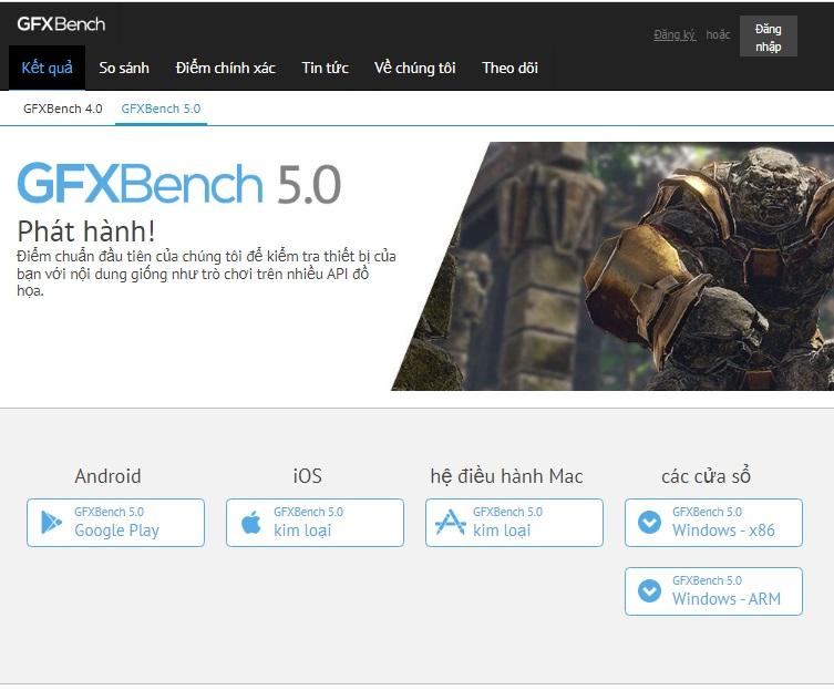 GFXBench GL Benchmark
