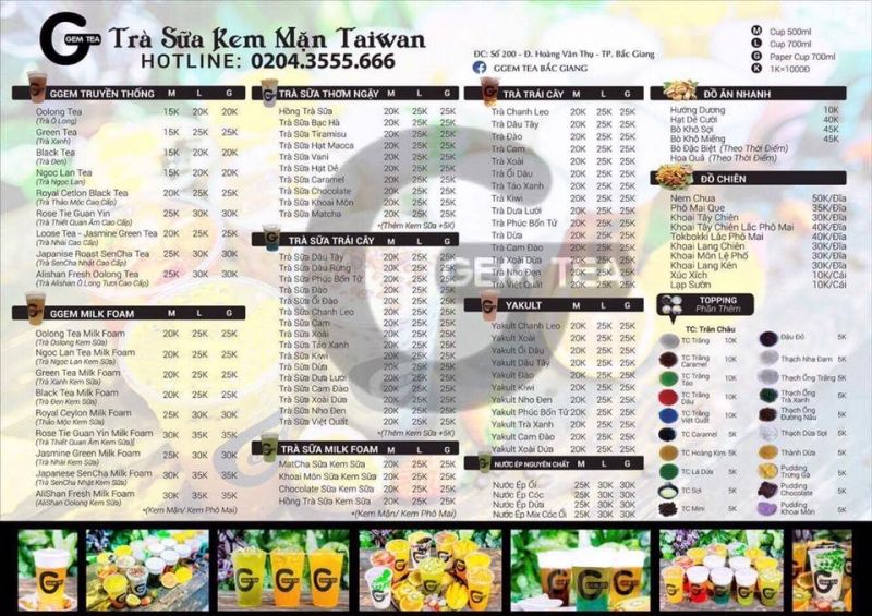 Ggem Tea Bắc Giang