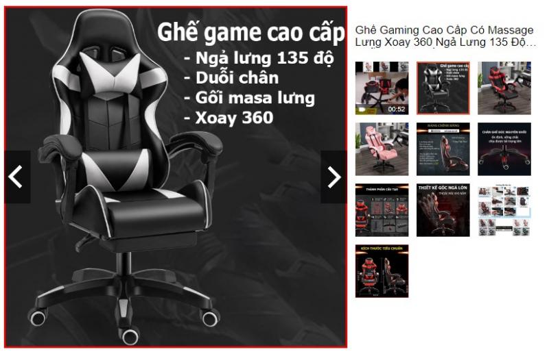 Ghế gaming Encovina