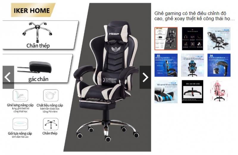 Ghế gaming Keep Going