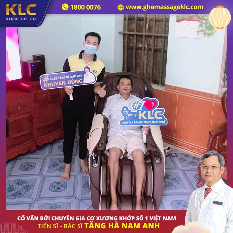 Ghế Massage Chính Hãng KLC Buôn Ma Thuột